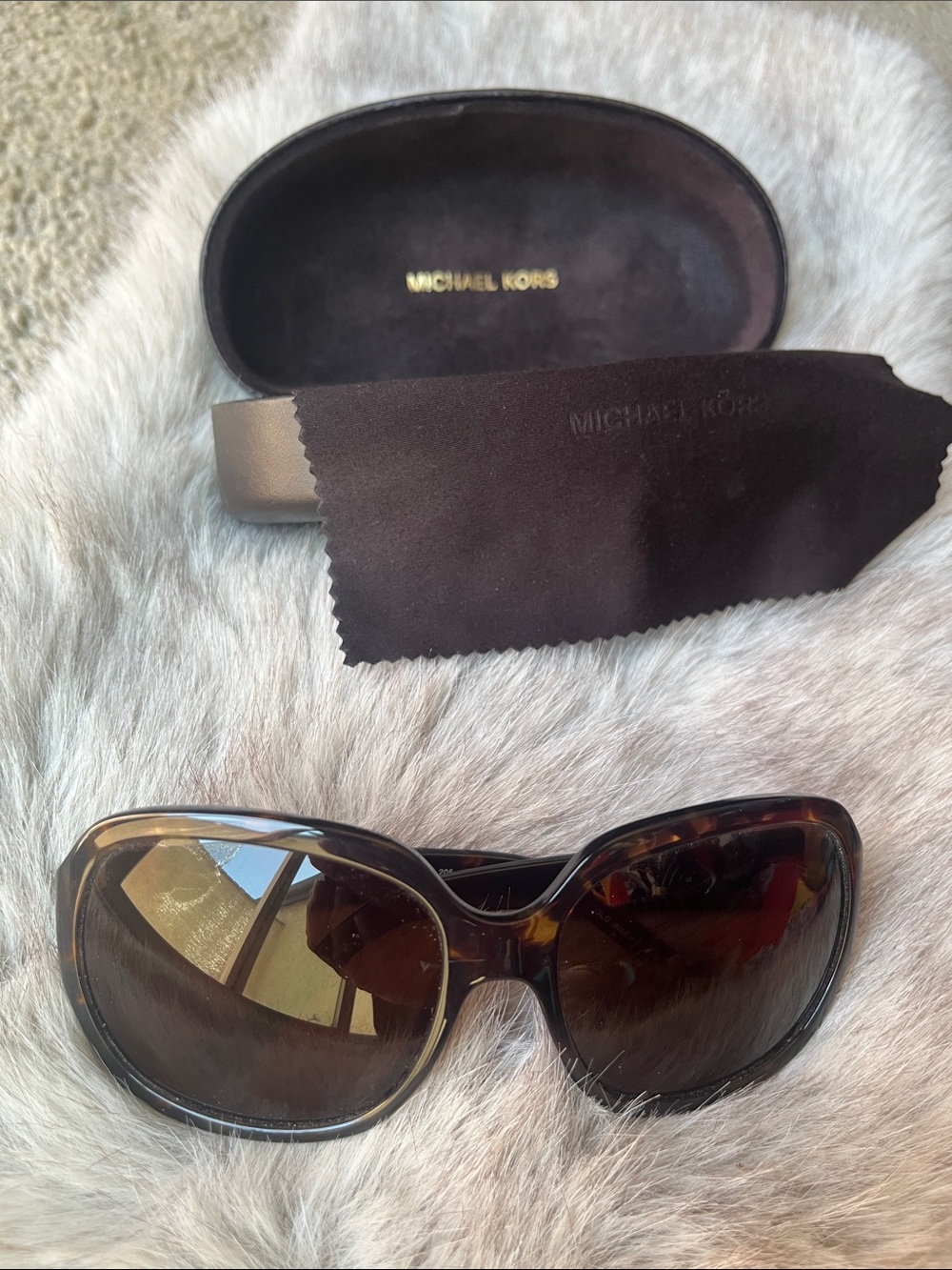 Michael Kors “Curaçao” Tortoise Shell Women's Sunglasses